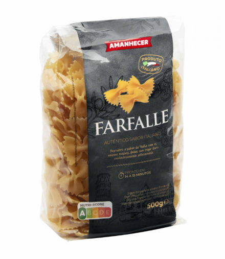 Amanhecer Farfalle Pasta 500g 
